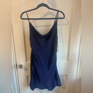 Altar’d State NWT Navy Tank Slip Formal Party Dress Size Small